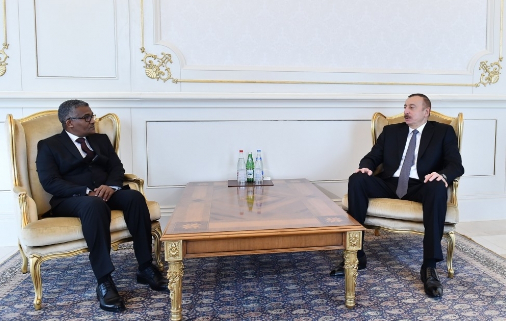Le président de la République a reçu les lettres de créance du nouvel ambassadeur du Soudan