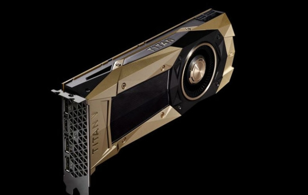 New “Titan V” video card was presented