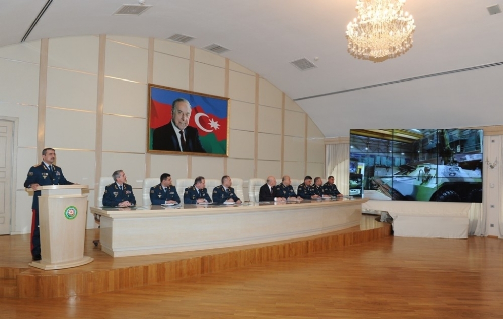 Dövlət Sərhəd Xidmətinin hesabat müşavirəsi keçirilib
