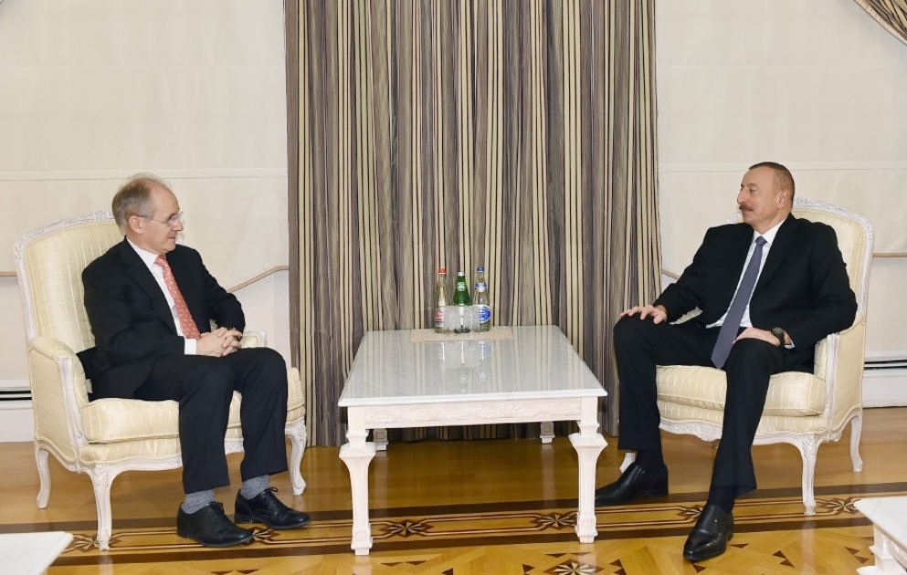 Prezident İlham Əliyev IBM korporasiyasının baş vitse-prezidentini qəbul edib
