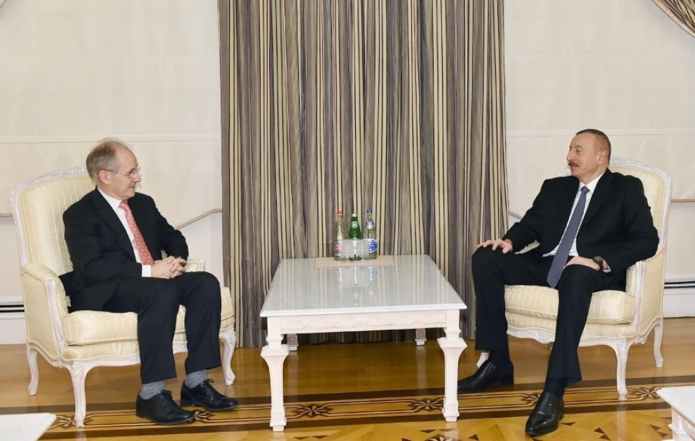Le président Ilham Aliyev s’est entretenu avec Erich Clementi, vice-président d’IBM