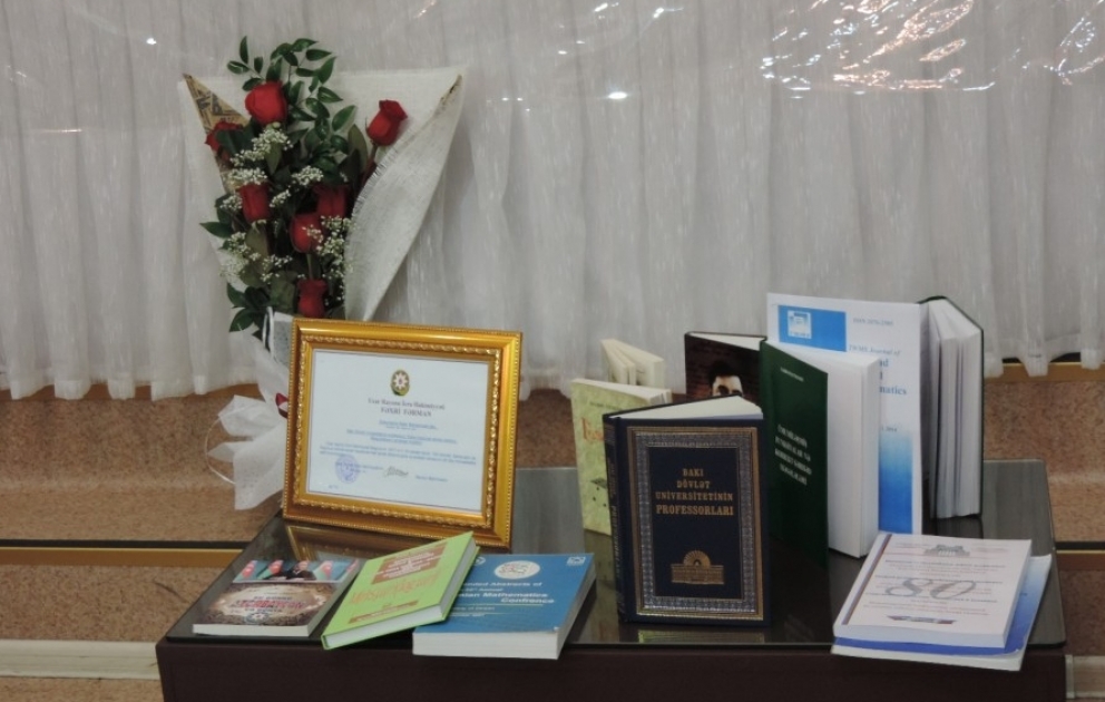 Ucarda riyaziyyatçı alim Nadir Süleymanovun 85 illik yubileyi qeyd olunub