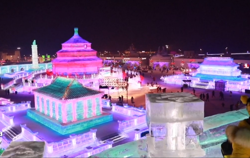 Le plus grand festival de glace du monde