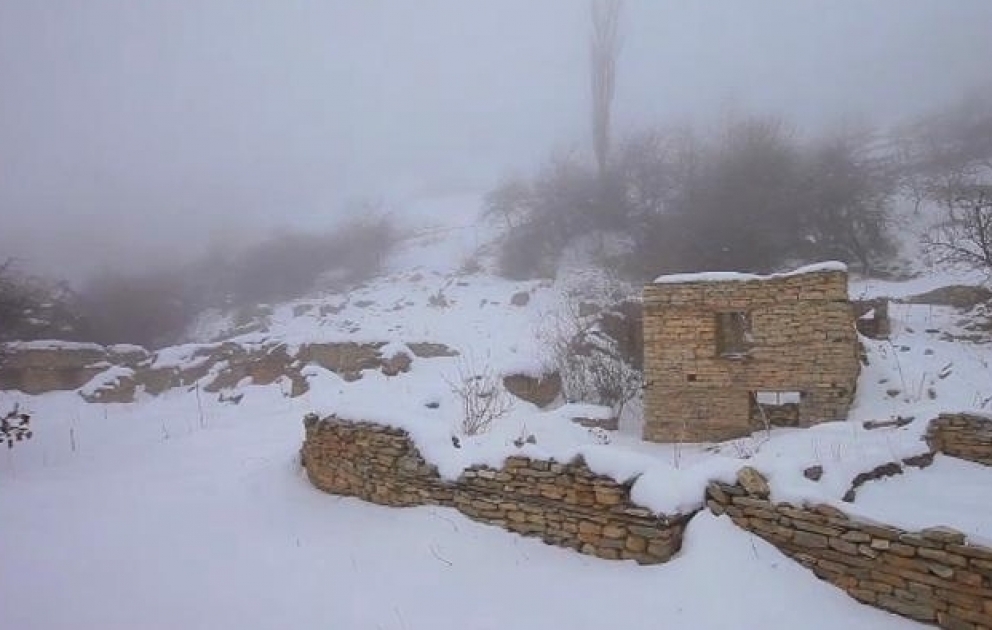 Winter views of the Caucasus Mountains​