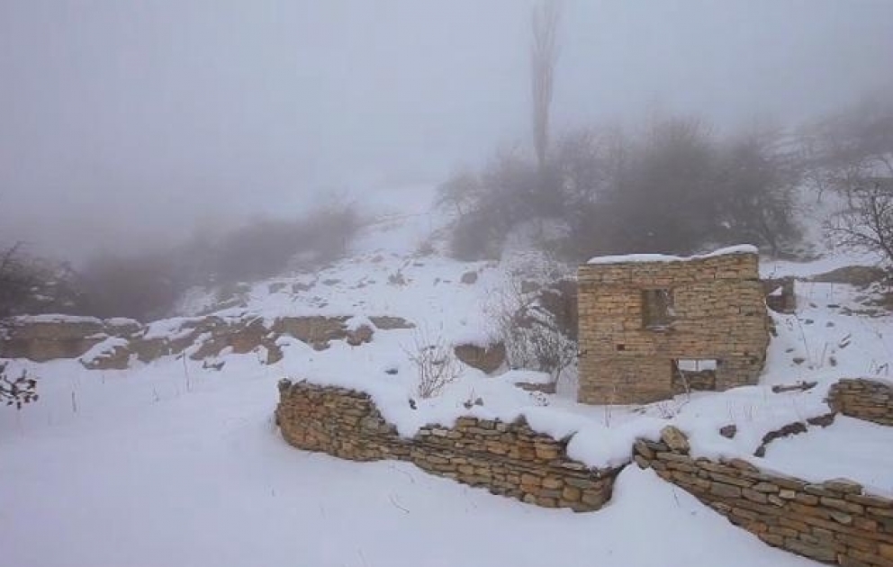 Winteransichten von Kaukasus