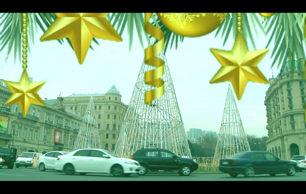 Новогоднее настроение в Баку