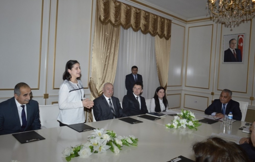 Qubada Reyhan Camalova ilə görüş keçirilib