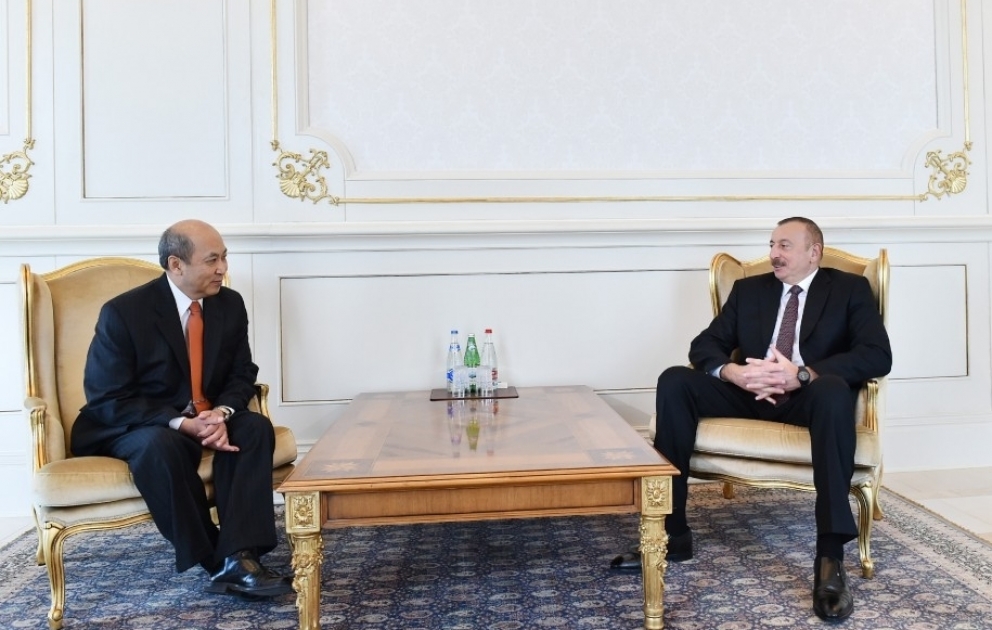 Le président Ilham Aliyev reçoit le nouvel ambassadeur de Mongolie en Azerbaïdjan