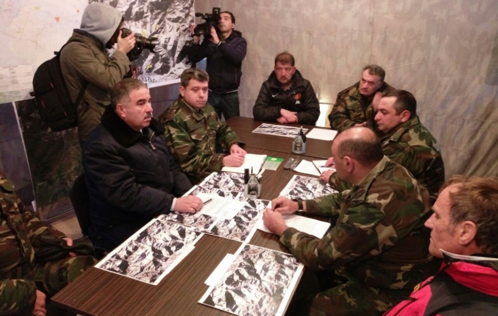 Поиски пропавших азербайджанских альпинистов в Губе