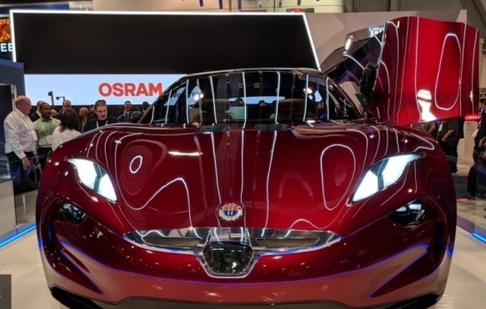 Машина будущего: новый электрокар Fisker EMotion показали в Лас-Вегасе