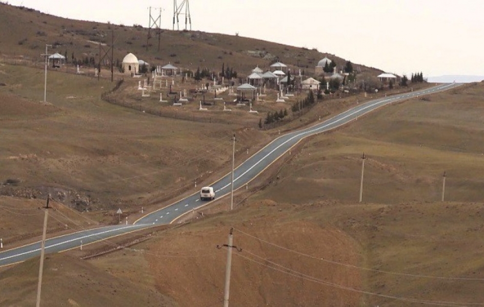 Tovuzda 3 istiqamət üzrə avtomobil yolları yenidən qurulub