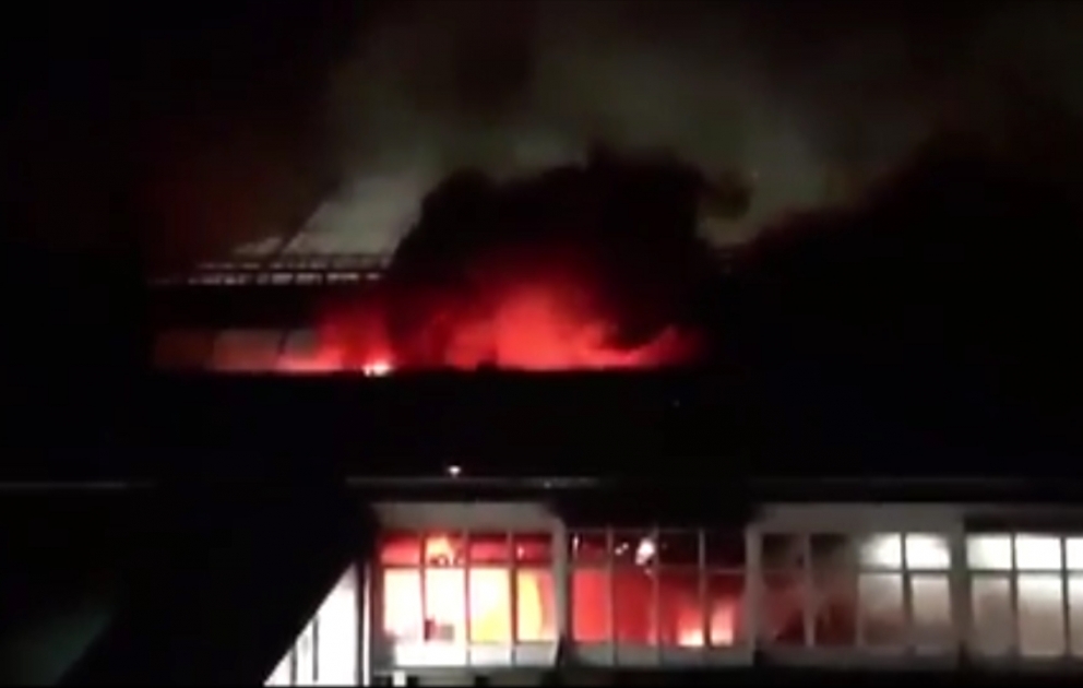 Пожар на вокзале в Ноттингеме парализовал движение поездов в час пик
