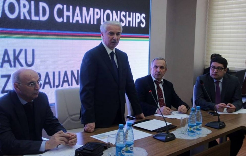 Bakıda keçiriləcək BMX üzrə dünya çempionatının Təşkilat Komitəsinin İşçi Qrupunun iclası olub