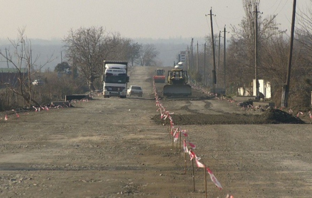 Zaqatala-Balakən-Mazımçay yolu yenidən qurulur