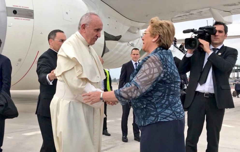 Roma papası Santyaqoya gəlib