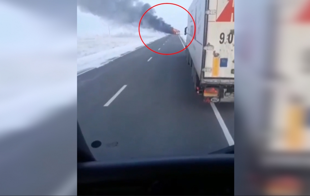 В Казахстане более 50 человек погибли при возгорании автобуса