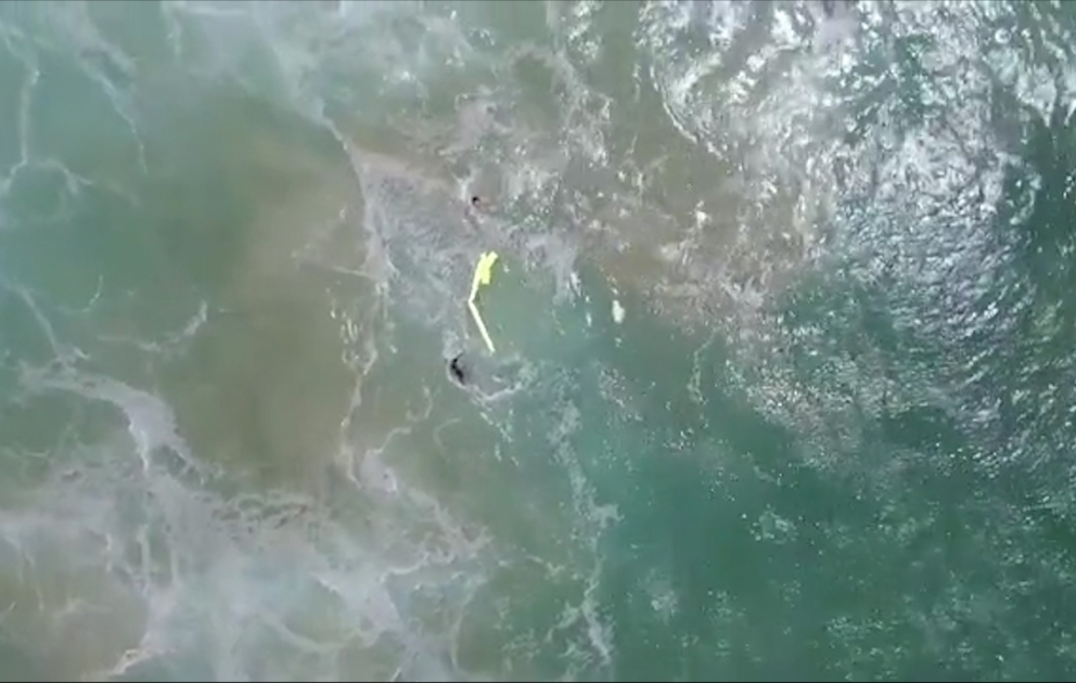 Un drone sauve des nageurs en Australie