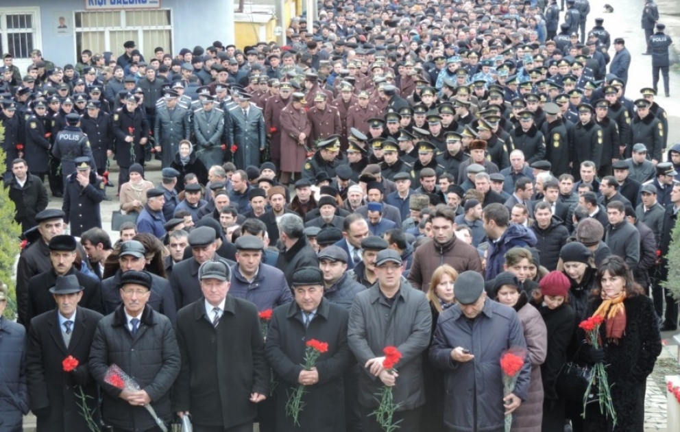 Azərbaycanın şimal rayonlarında 20 Yanvar şəhidlərinin xatirəsi anılıb