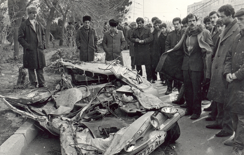 20 yanvar dəhşətləri AZƏRTAC-ın fotolarında