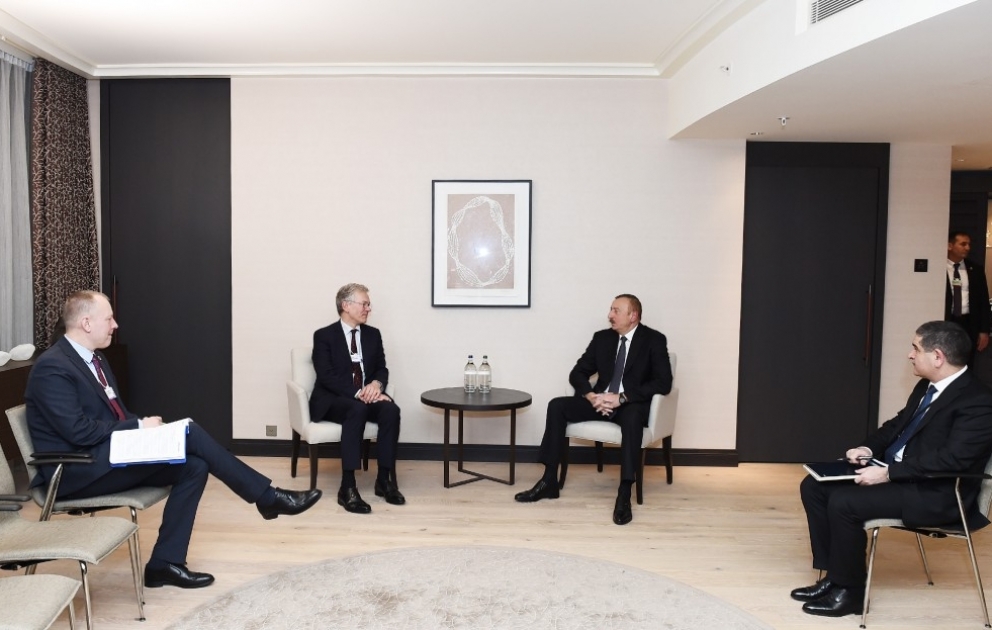President Ilham Aliyev met with Royal Philips CEO