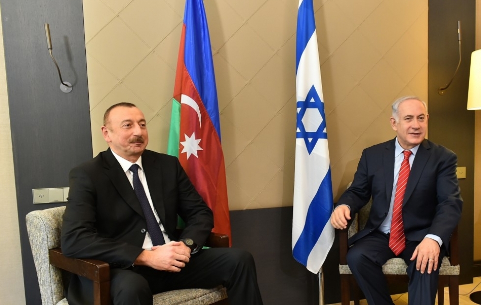 Prezident İlham Əliyevin Davosda İsrailin Baş naziri ilə görüşü olub