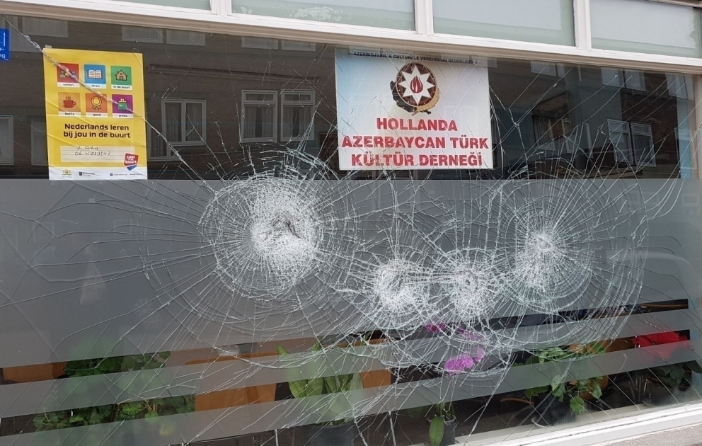 Hollandiya-Azərbaycan Türk Mədəniyyət Dərnəyinə hücum olub