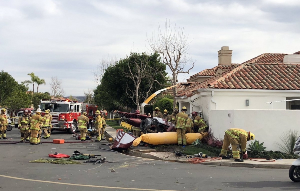 Trois personnes sont morts dans un crash d’hélicoptère en Californie