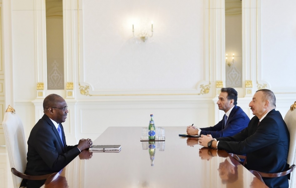 Prezident İlham Əliyev “Smart Africa” Təşəbbüsünün icraçı direktorunu qəbul edib