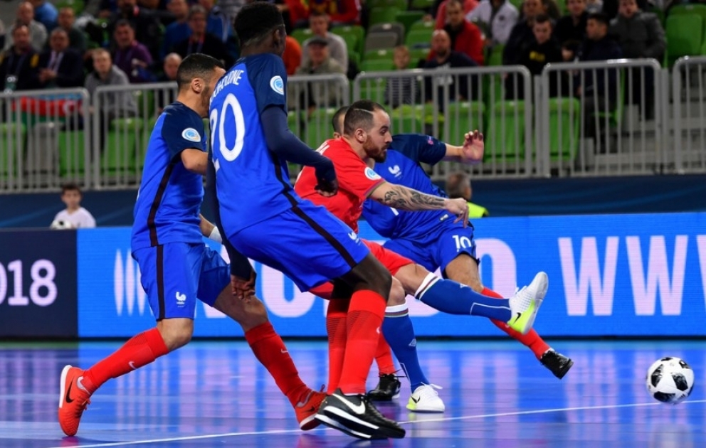 Futzal üzrə Azərbaycan millisi Avropa çempionatının dörddəbir final mərhələsinə vəsiqəni təmin edib