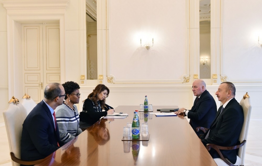 President Ilham Aliyev received World Bank Regional Director for South Caucasus