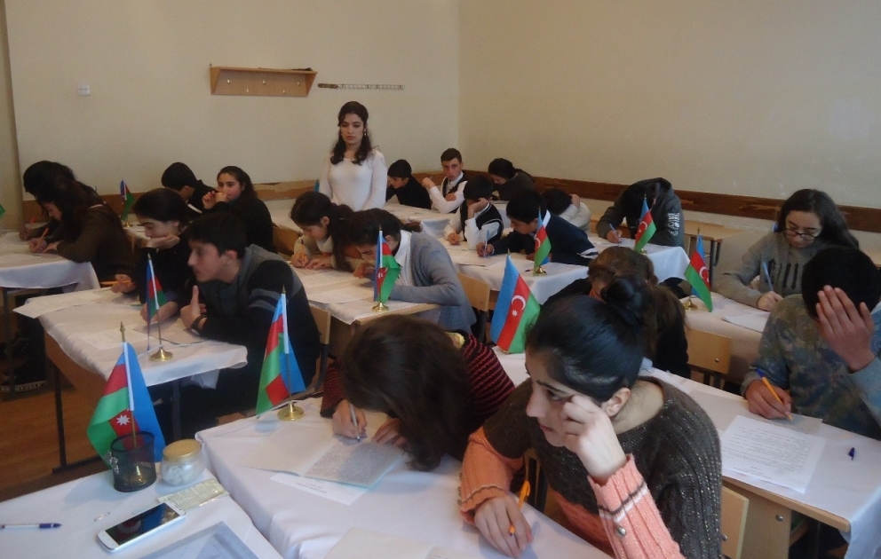 Şabranlı məktəblilər arasından ədəbiyyat biliciləri seçilir