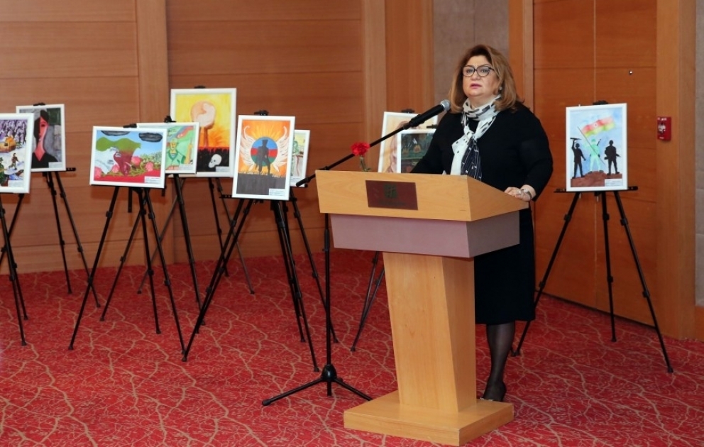 Xocalı soyqırımının ildönümü ilə əlaqədar “Uşaqlar və müharibə” mövzusunda tədbir keçirilib