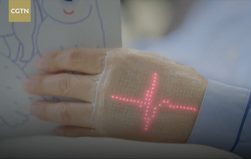 Japanese scientists unveiled their newest version of "electronic skin"
