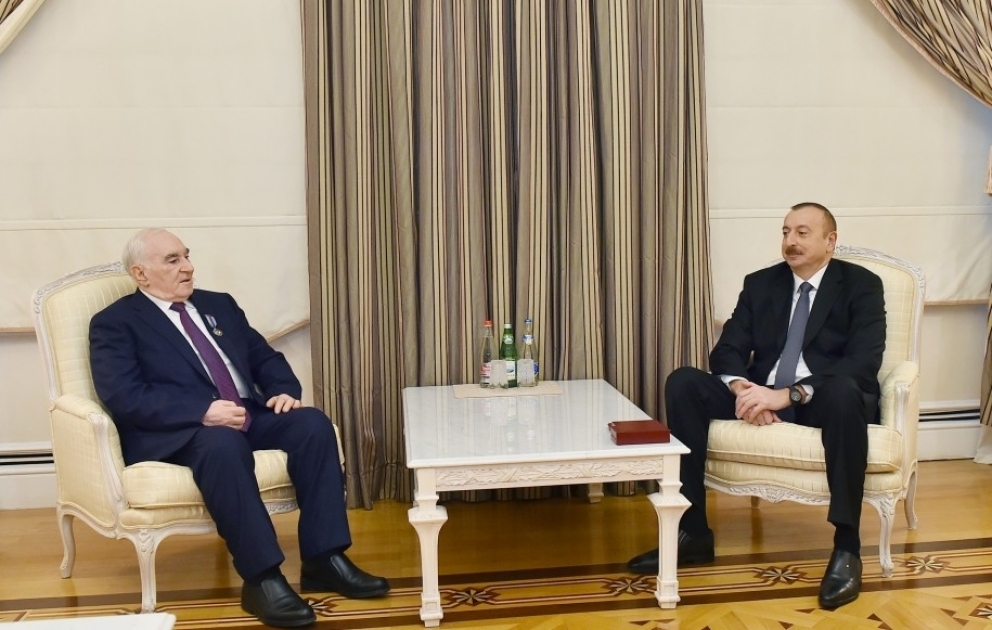 President Ilham Aliyev presented "Istiglal" Order to Milli Majlis member Fattah Heydarov