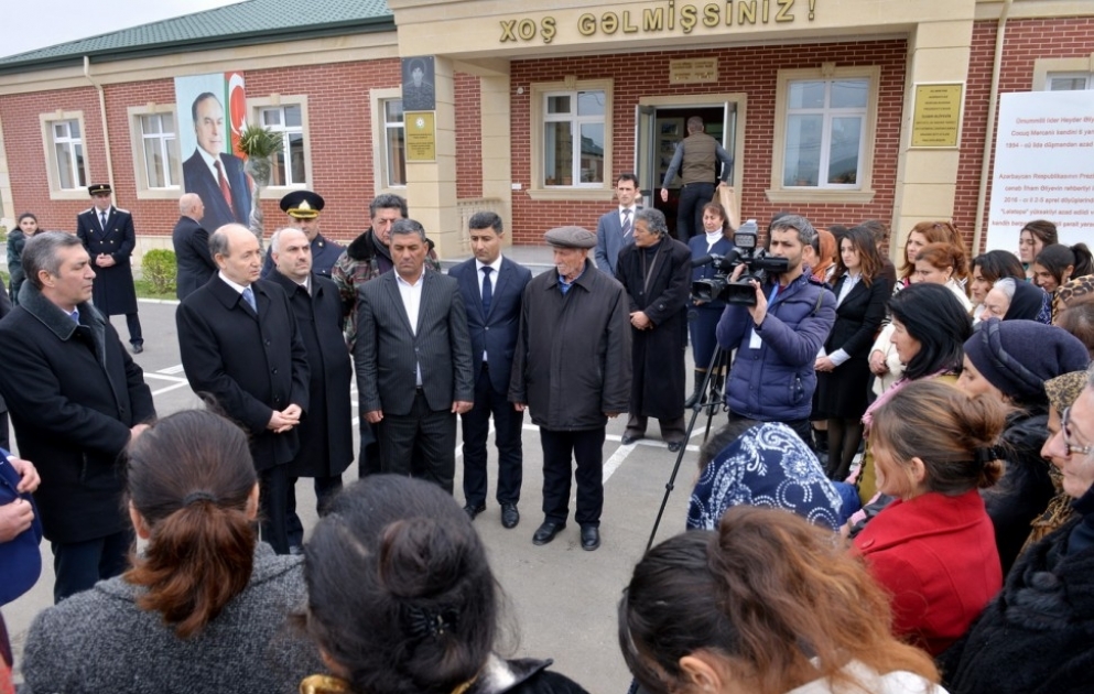 Министр юстиции принял граждан в Джоджуг Мерджанлы