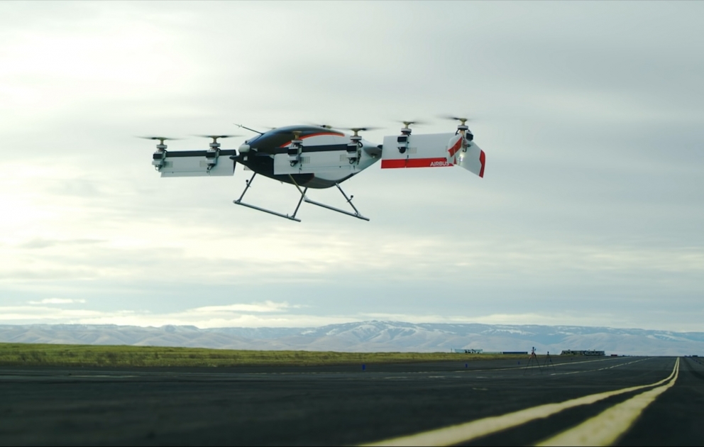 World's first flying taxi launched by Airbus
