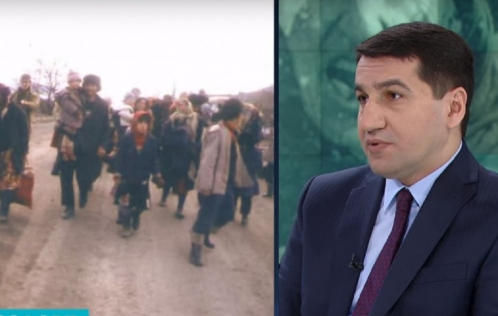 Hikmət Hacıyev: Azərbaycanın beynəlxalq ictimaiyyətdən gözlədiyi ədalətin bərqərar olmasıdır