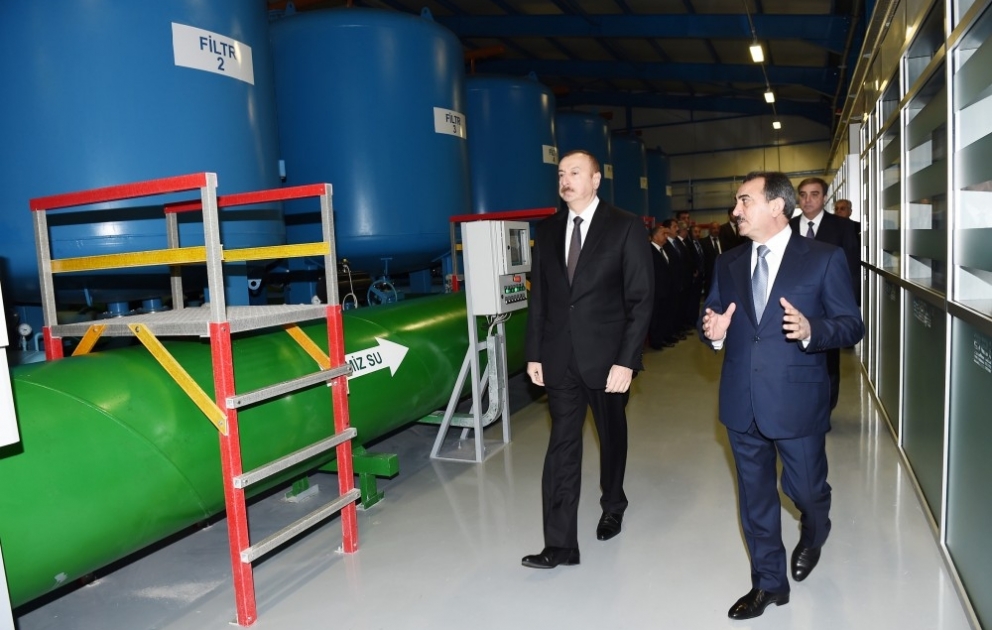 Le système d’approvisionnement en eau de Minguétchévir remis en service après la rénovation