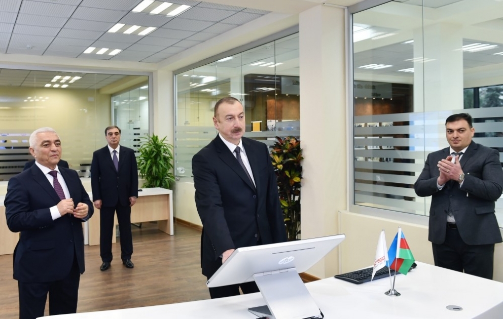 Состоялось открытие Центра автоматического управления и контроля электрораспределительной сети Мингячевира