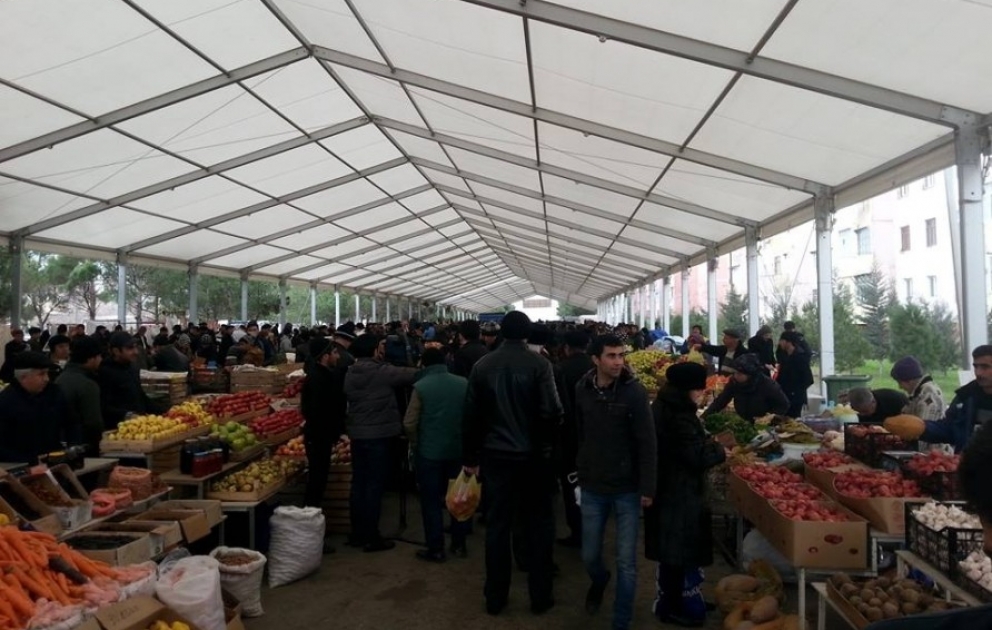 Sumqayıtda kənd təsərrüfatı məhsullarının satış yarmarkası təşkil edilib