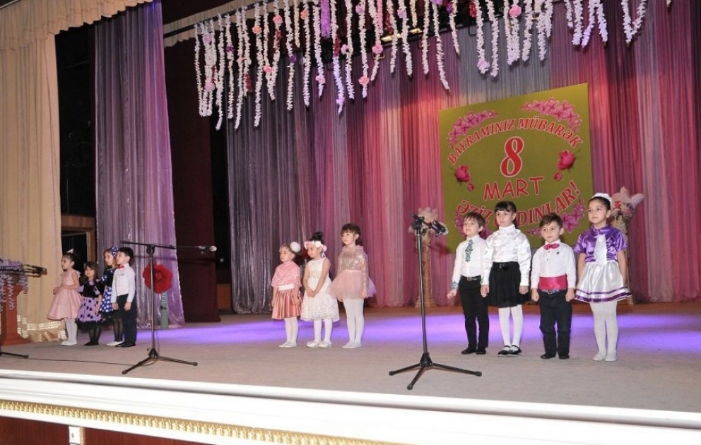 Beynəlxalq Qadınlar Günü Xırdalanda qeyd olunub
