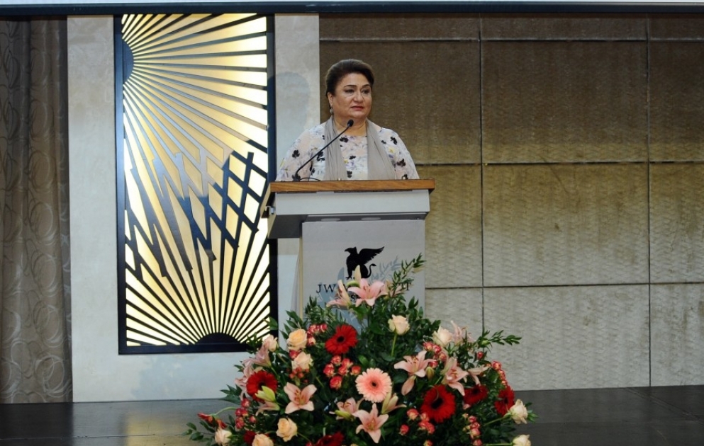 Hicran Hüseynova: Qadınların cəmiyyətdə layiqli yer tutması dövlətimizin siyasətinin prioritetlərindən biridir