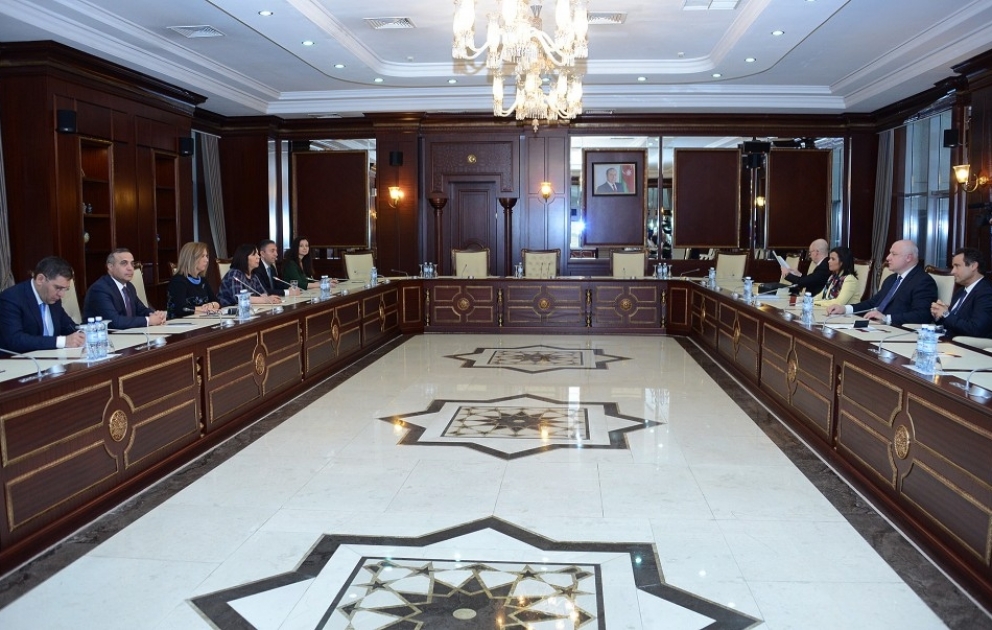 ATƏT Parlament Assambleyasının sədri Milli Məclisdə olub