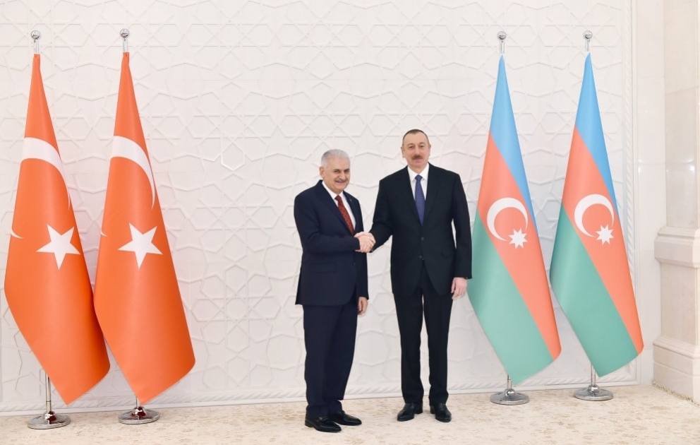 President Ilham Aliyev met with Turkish Prime Minister Binali Yildirim