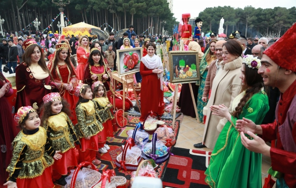 Novruz bayramı Abşeron rayonunda da qeyd edilir