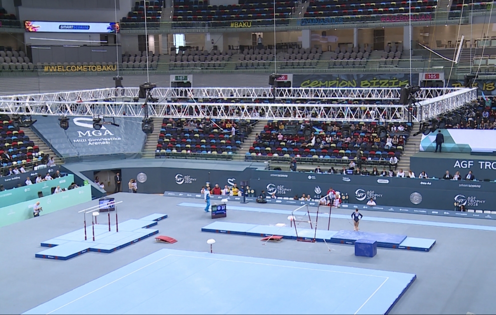 Bakıda idman gimnastikası üzrə Dünya Kuboku davam edir