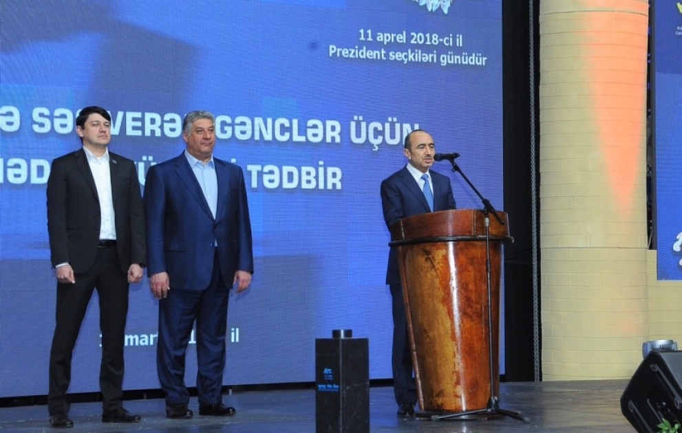 İlk dəfə səs verən gənclər üçün Novruz bayramı münasibətilə mədəni-kütləvi tədbir keçirilib