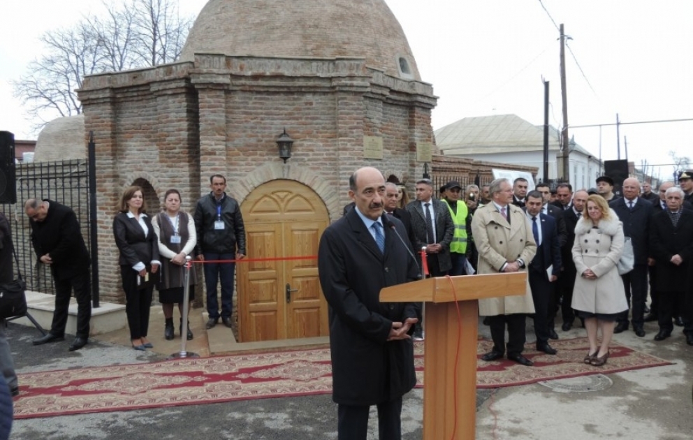 Qubadakı XVIII-XIX əsrlərə aid “Günbəzli hamam” tarixi abidəsi bərpa olunub