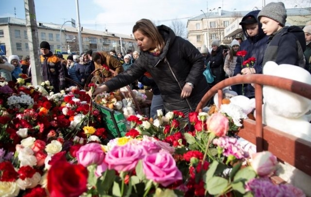 В России объявлен траур по погибшим в Кемерово
