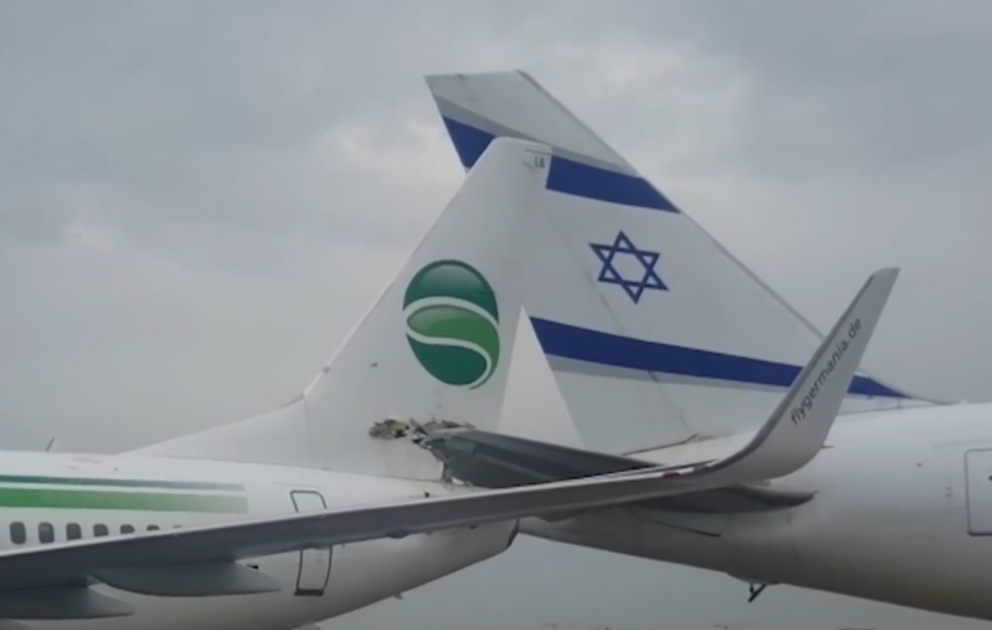 Deux avions de ligne sont entrés en collision à Tel Aviv